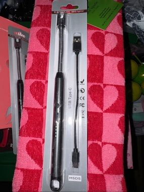 Rechargeable Electric Arc with USB-C Grey